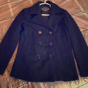 Black Pea Coat